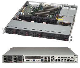 Image du produit Supermicro CHASSIS 1U 8X2.5HS SAS3/SATA 3
