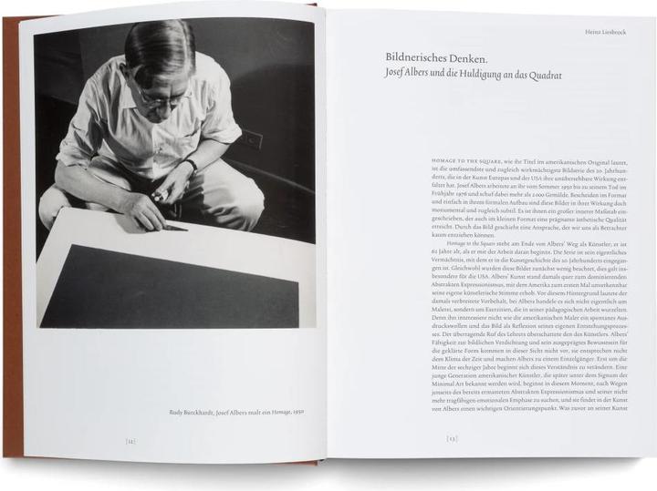 Produktbild Josef Albers (Deutsch, Heinz Liesbrock, Vincent Broqua, Fritz Horstman, Gottfried Boehm, Ingo Offermanns, 2022)