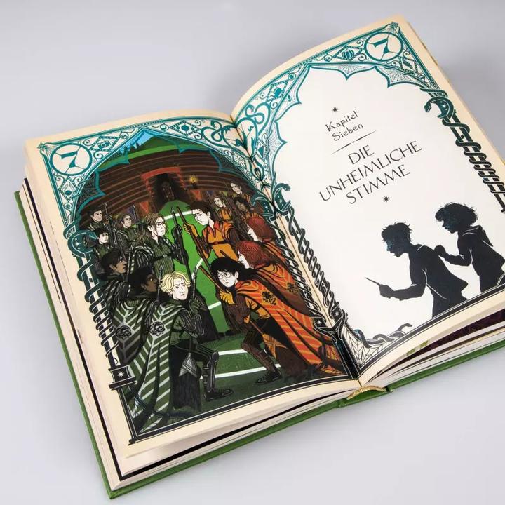 Immagine prodotto Harry Potter und die Kammer des Schreckens: MinaLima-Ausgabe (Harry Potter 2) (Tedesco, J.K. Rowling, MinaLima, 2022)
