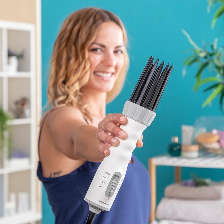 Produktbild InnovaGoods 3-in-1-Haartrockner, Styler und Lockenbürste Dryple 550 W