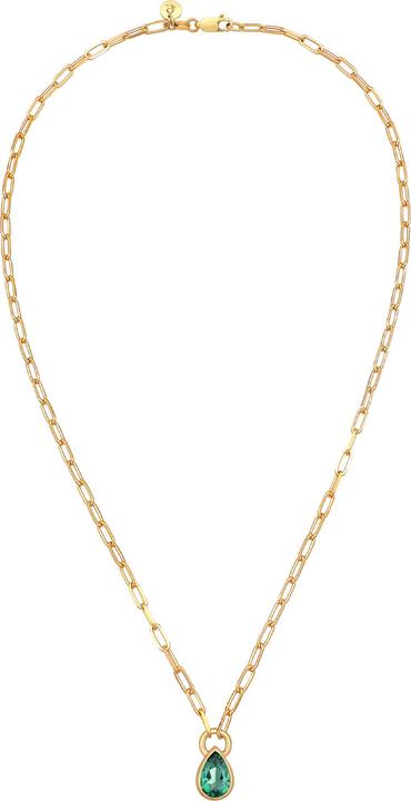 Actual product image Elli Gemstone necklace, drops (925 sterling silver, Quartz, 45 cm)