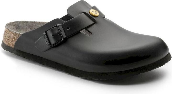 Immagine prodotto Birkenstock Boston ESD in pelle naturale stretta (36)