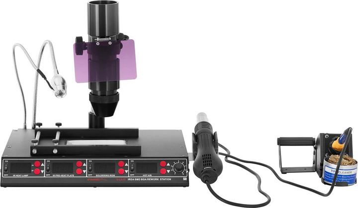 Produktbild Stamos Lötstation Digital Lötset Vorwärmplatte Ir Infrarot Entlötstation Smd Bga Rework