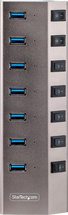 Actual product image StarTech com 5G7AIBS-USB-HUB-EU, USB 3.2 Gen 1 (3.1 Gen 1) Type-B, USB 3.2 Gen 1 (3.1 Gen 1) Type-A (USB-C, 7 Ports)