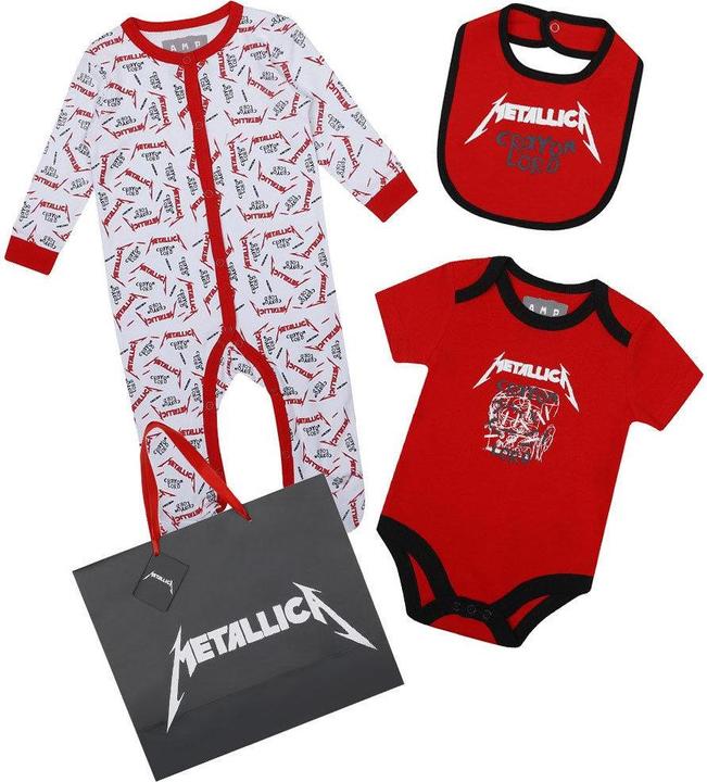 Produktbild Amplified Baby Buntstift Lord Metallica BabywachstumsSet (3er Pack) (68)