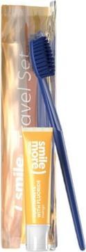 Immagine prodotto Hiskin Set Smile Dentifricio 30Ml + Spazzolino giallo + Borsa da toilette (30 ml)