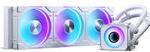 Actual product image Phanteks Glacier One 360D30 X2 DRGB AiO Wasserkühlung - 360mm, weiss