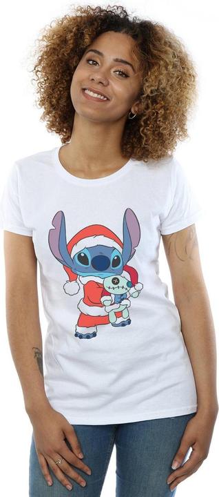 Image du produit Disney - T-shirt LILO AND STITCH STITCH CHRISTMAS - Femme (M)