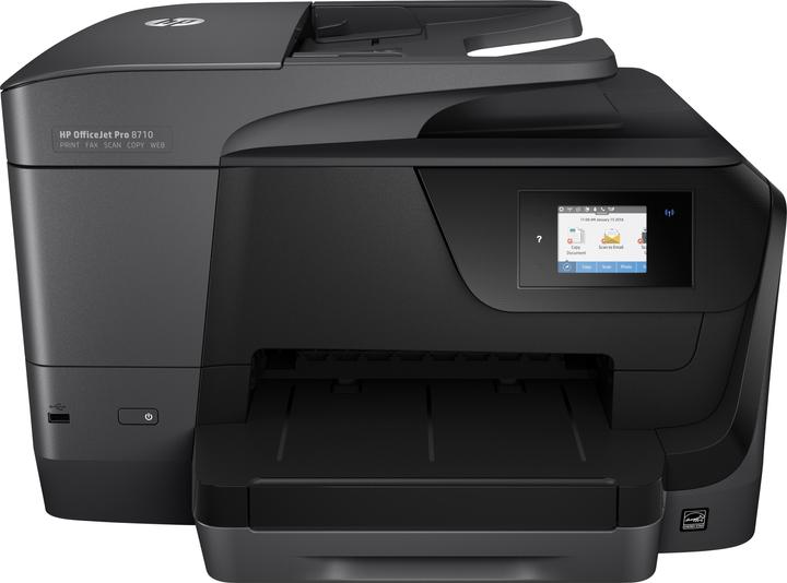 Productafbeelding HP Officejet Pro 8718 All-in-One - Multifunctionele printer - Kleur - Inkjet - L (Direct thermisch, Kleur)