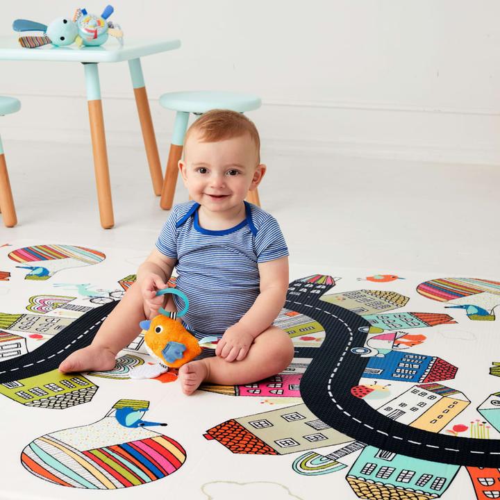 Immagine prodotto Skiphop Tappetino da gioco a due lati (218 x 132 cm) (132 x 218 cm)