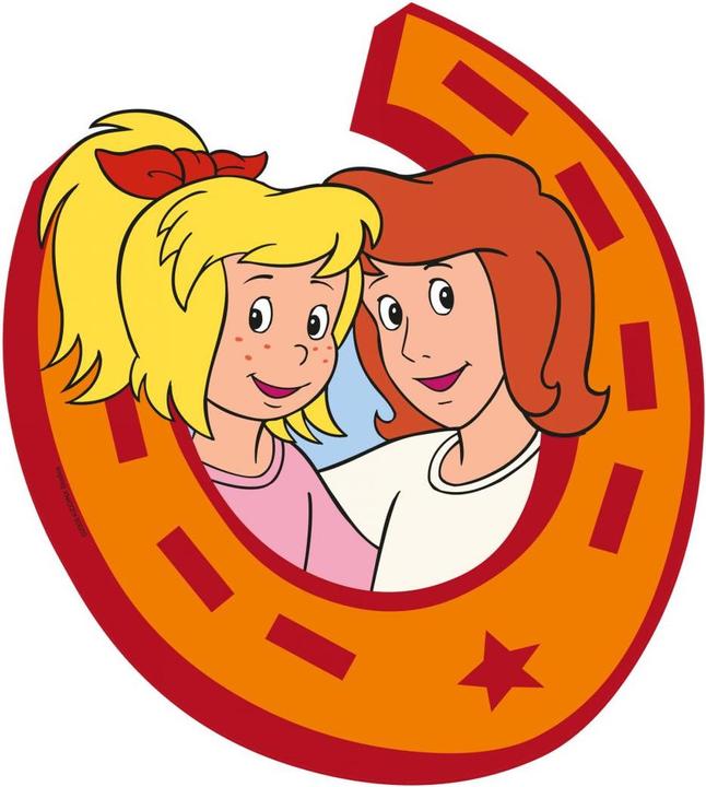 Produktbild Bibi & Tina Bibi&Tina im Hufeisen (40 x 44 cm)