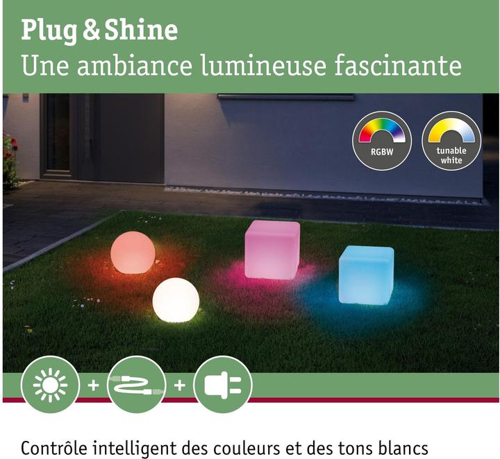Produktbild Paulmann Outdoor Plug & Shine Globe (180 lm, IP65)