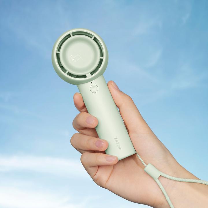 Actual product image Jisulife Handheld Fan Life5(2000nAh) green