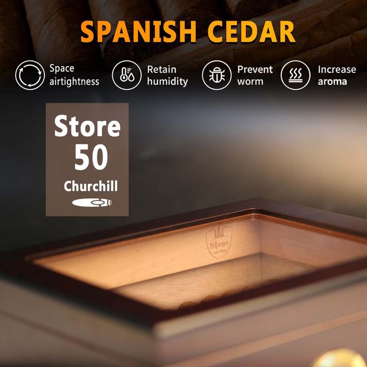 Produktbild Slege Handgefertigter Humidor (50)