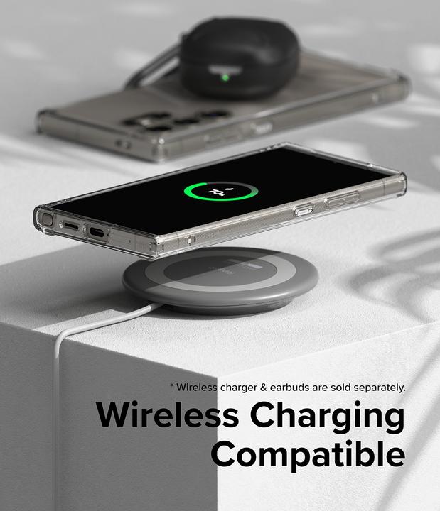 Produktbild Ringke Case for Galaxy S24 Ultra FUSION MATTE CLEAR (Samsung Galaxy S24 Ultra)