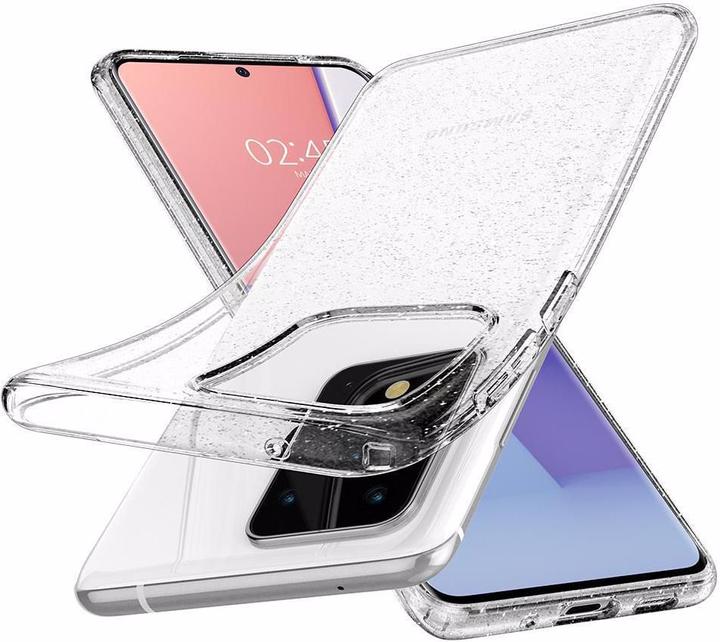 Actual product image Spigen Back Cover Liquid Crystal Glitter Galaxy S20 Ultra (Samsung Galaxy S20 Ultra)