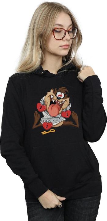 Image du produit Looney Tunes - Sweat à capuche TAZ VALENTINE'S DAY MADLY IN LOVE - Femme (L)