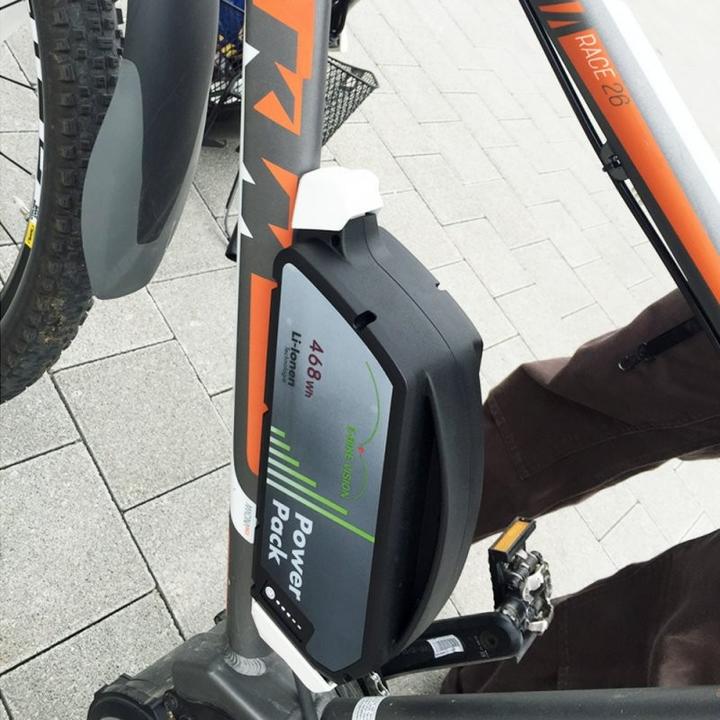 Image du produit E-Bike-Vision Batterie sous châssis KTM Macina Race 29 (612 Wh, Batterie pour vélo électrique)