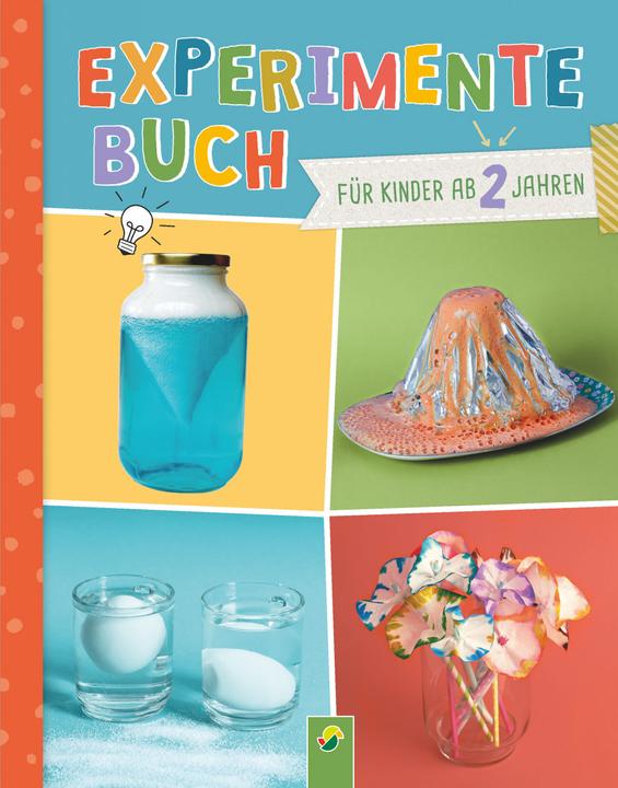 Image du produit Experimente-Buch für Kinder ab 2 Jahren. 28 einfache Experimente für jeden Tag (Allemand, Éditions Schwager & Steinlein, Elina Roth, 2022)