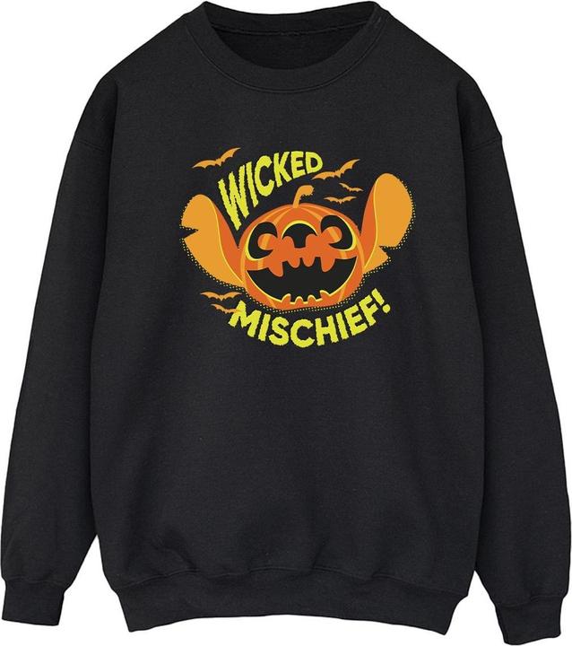 Actual product image Disney Womens/Ladies Lilo And Stitch Wicked Mischief Sweatshirt (S)