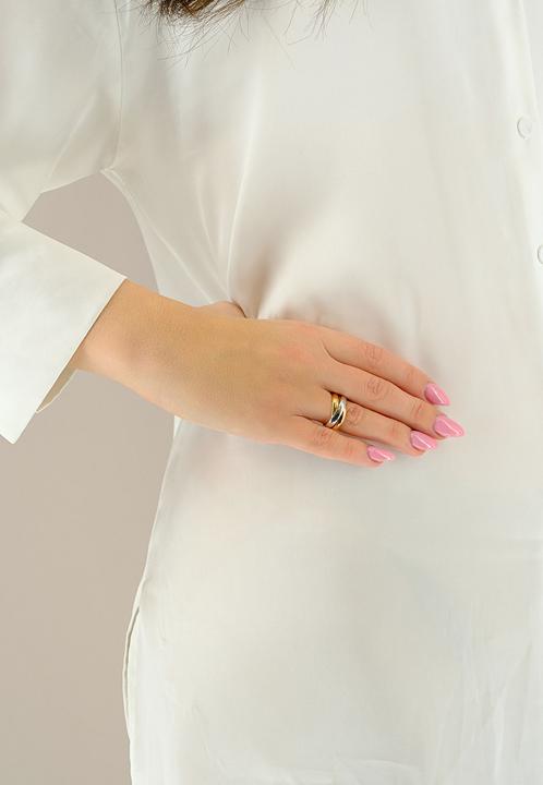 Image du produit Muau Bague pour femme (50, Or 750/18 K)
