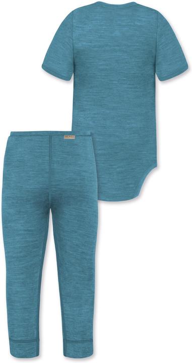 Image du produit Normani Bébé mérinos body manches courtes "Tihoi" et pantalon "Tutira" - 9613 (62)