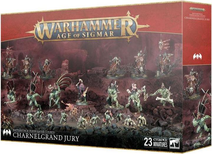 Immagine prodotto Games Workshop Warhammer AoS - Battleforce Noel 2024 Tribunali dei mangiatori di carne: Gran Giuria di Charnier (Materiale sintetico)