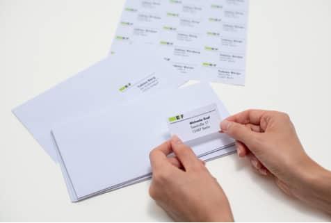 Produktbild HERMA Adressetiketten A4