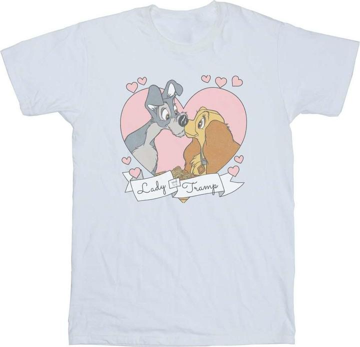Immagine prodotto Disney Lady And The Tramp Love Maglietta Ampia Donna (L)