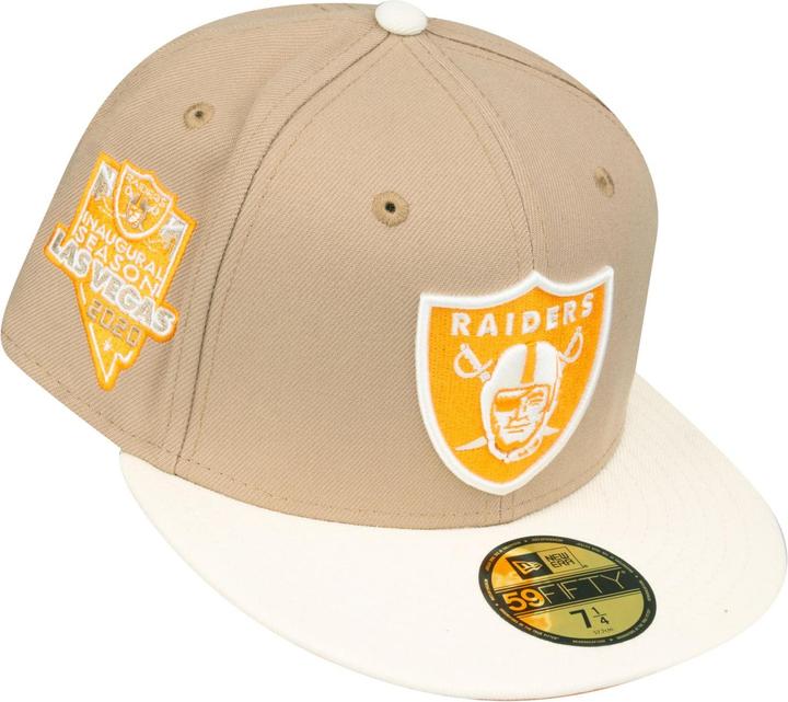 Actual product image New Era 59Fifty Fitted Cap - SIDEPATCH Las Vegas Raiders (7 7/8)
