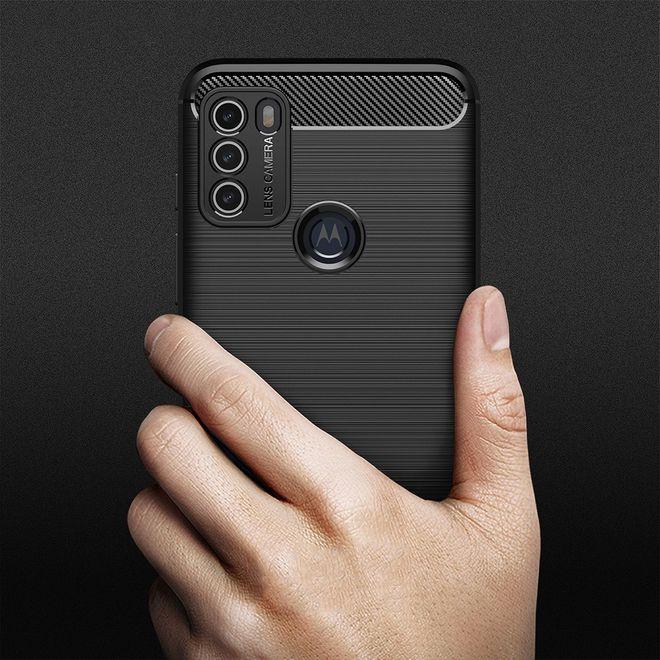 Produktbild MU Style Carbon Fiber TPU Softcase Series (Motorola Moto G50)
