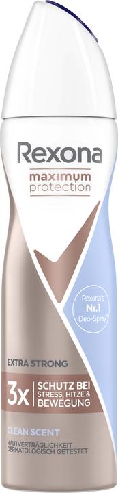 Rexona Deo Spray Aero Maximum Protection Clean Scent 150 ml (Spray, 150 ml)
