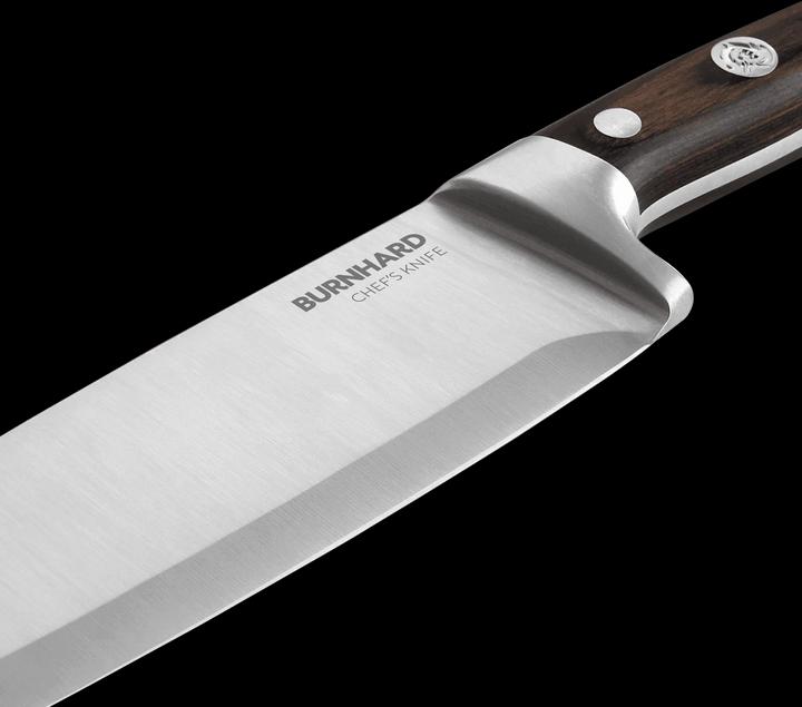 Actual product image Burnhard Steak & kitchen knife set with pakka wood handle (4 Piece, Knife)