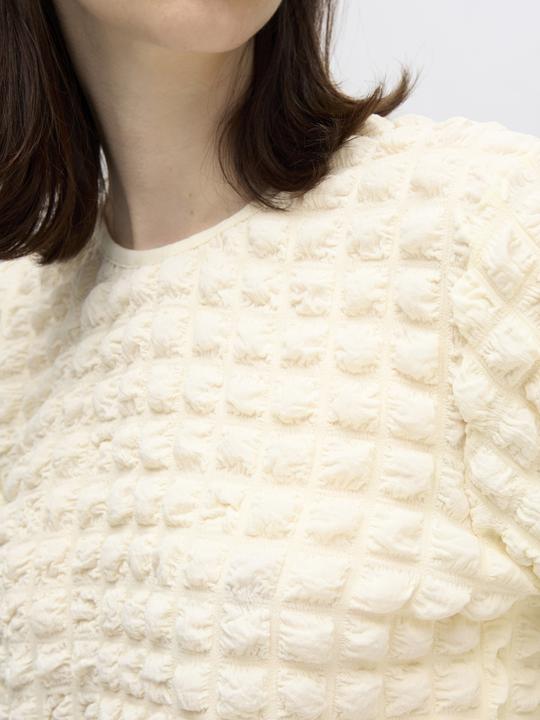 Image du produit Selected Femme Haut texturé avec manches 3/4 (XS)