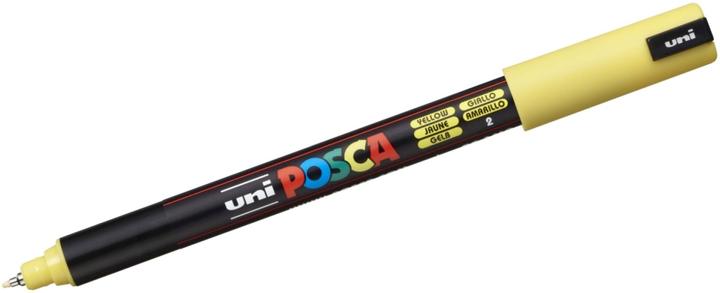 Actual product image Posca PC-1MR Fineliner brand (Yellow, Black, 0.70 mm, 1 x)