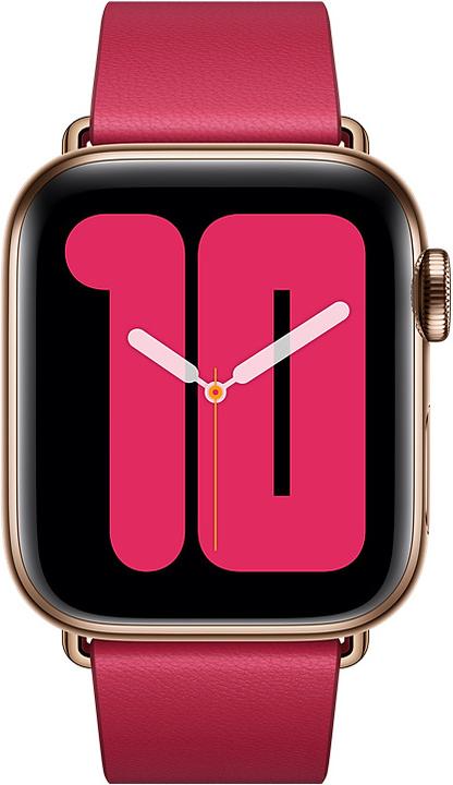 Image du produit Apple Bracelet en cuir moderne petit (40 mm, Cuir)