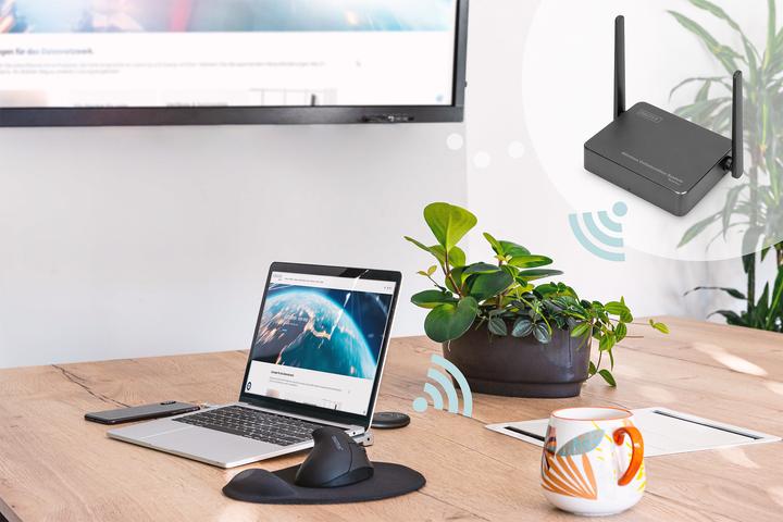 Immagine prodotto Digitus Wireless Collaboration System (50 m, HDMI 2.0)