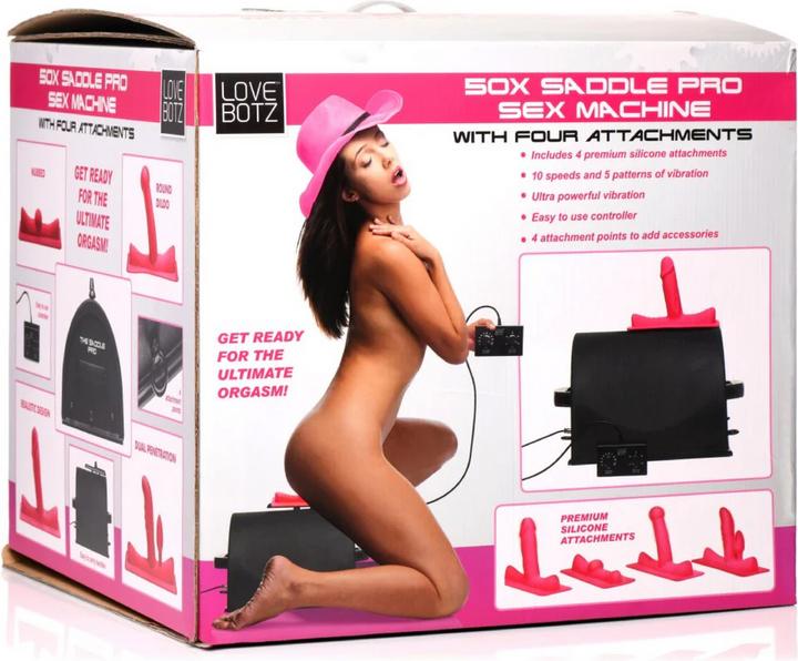 Actual product image XR Brands Saddle Ultimate Sex Machine