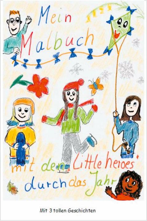 Image du produit Mon livre de coloriage avec les 'little heroes' tout au long de l'année