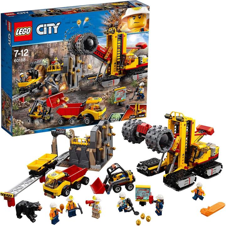 Image du produit LEGO Des professionnels de l'exploitation minière sur le site d'extraction (60188, LEGO City)
