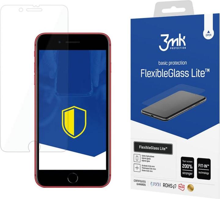 Immagine prodotto 3MK hybrid glass Flexible 2.5D Lite for iPhone 8 Plus (1 Pezzo/i, Apple iPhone 8 Plus)