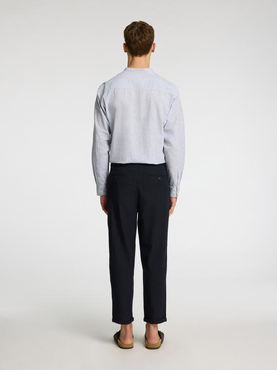 Actual product image Selected Homme Cropped relaxed fit trousers (34)