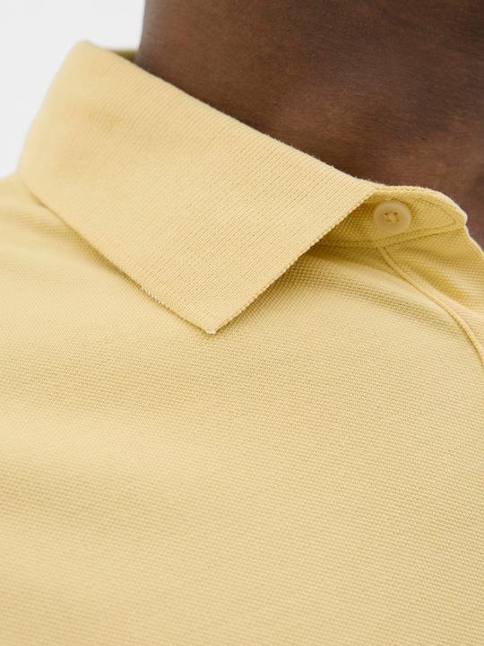 Actual product image Jack & Jones Single-coloured shirt collar polo shirt Poloshirt (XXL)