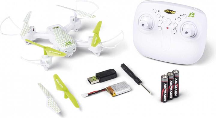 Carson X4 Quadcopter 210 (9 min, 44 g)