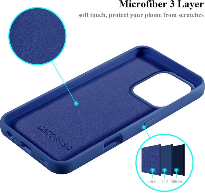 Produktbild Cadorabo Hülle für iPhone 16 PRO MAX TPU im Liquid Schutz Design (Apple iPhone 16 Pro Max)