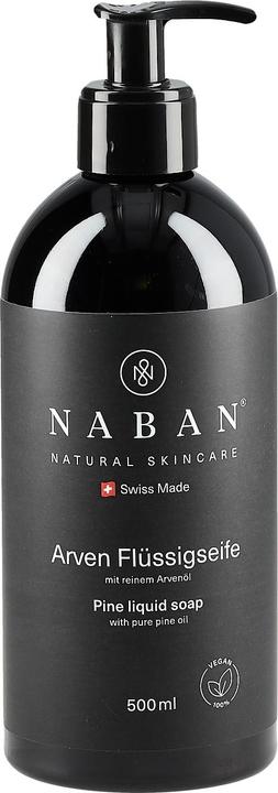 Actual product image Naban - Swiss stone pine liquid soap (Liquid soap, 500 ml)