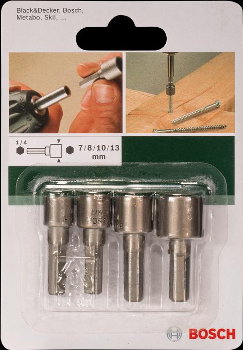 Produktbild Bosch Zubehör Steckschlüssel-Set 36 36 38 38 mm (12 mm, 10  mm, 7 mm, 11 mm, 8 mm, 9 mm, 13 mm)