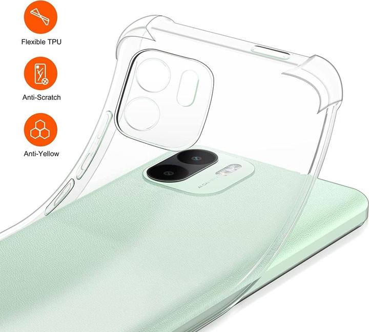 Image du produit Screenguard Xiaomi Redmi A1 Housse Crystal Soft Airbag Bumper (Xiaomi Redmi A1)