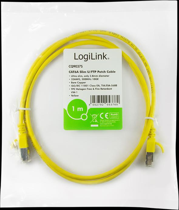 Actual product image LogiLink Network cable (STP, CAT6a, 2 m)