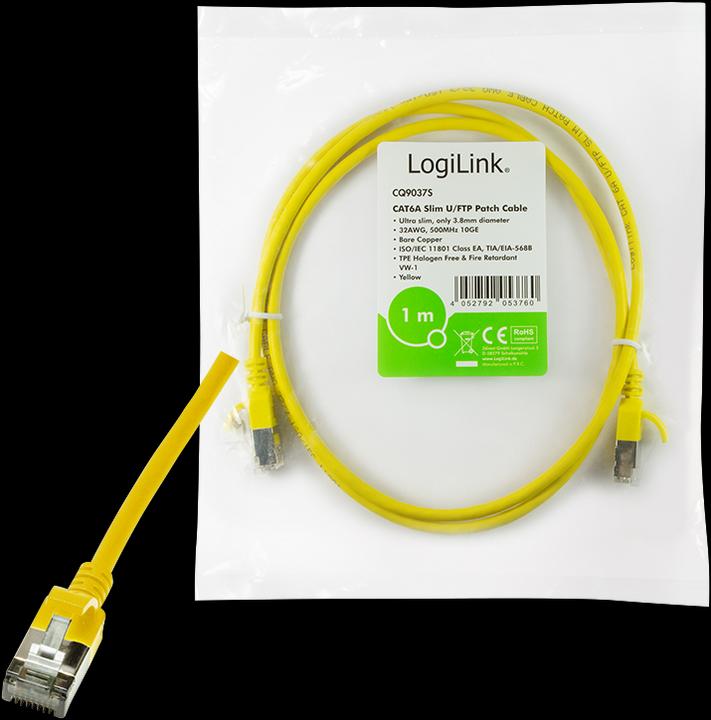 Actual product image LogiLink Network cable (STP, CAT6a, 2 m)
